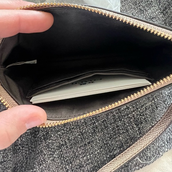 COACH Corner Zip Wristlet - Picture 3 of 8